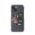 The Tractors Mugs Store iPhone 15 Case IH Maxxum 150 Activedrive 8 Clear Case for iPhone® Quality Farmers Merch