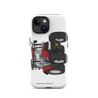 The Tractors Mugs Store iPhone 15 Case IH Maxxum 150 Activedrive 8 Tough Case for iPhone® Quality Farmers Merch