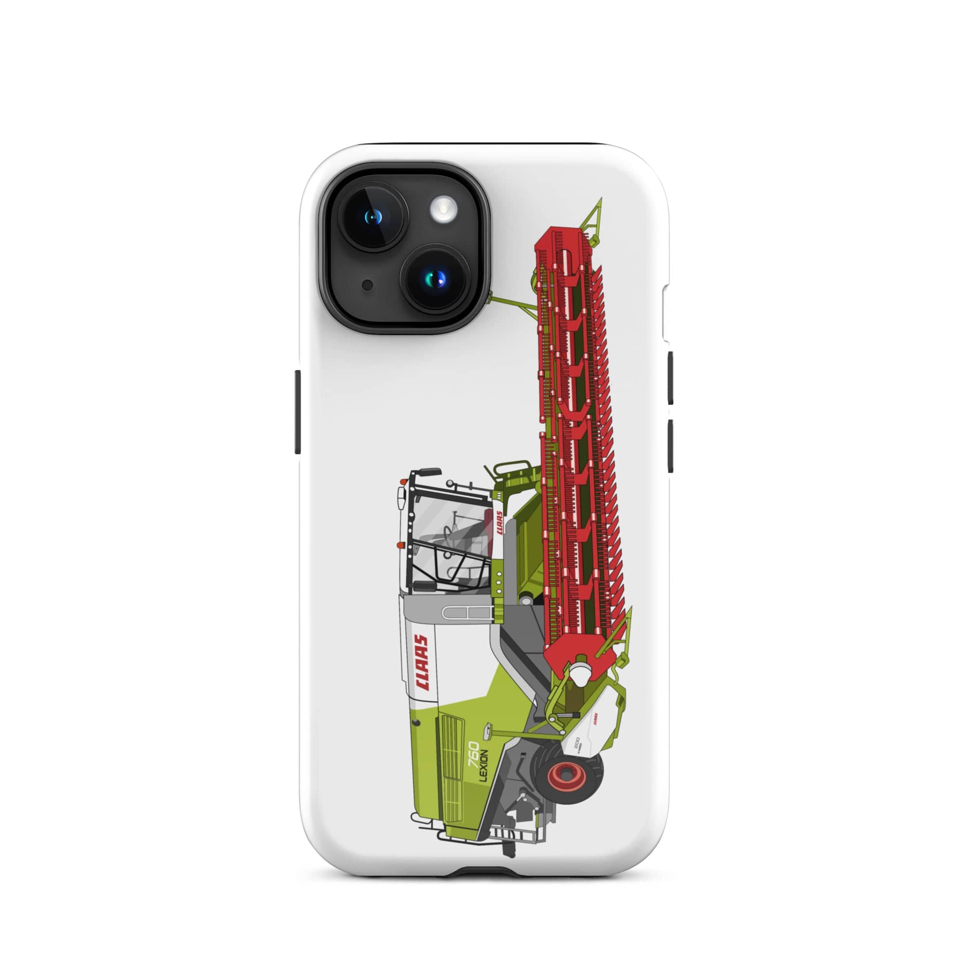 The Tractors Mugs Store iPhone 15 Class Lexion 760 TT Tough Case for iPhone® Quality Farmers Merch