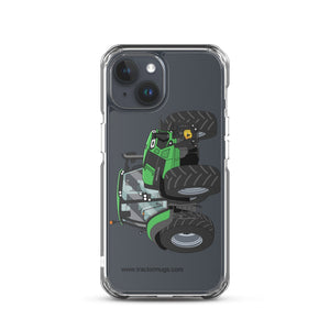 The Tractors Mugs Store iPhone 15 Deutz - Fahr Agrotron 7250 Ttv Clear Case for iPhone® Quality Farmers Merch