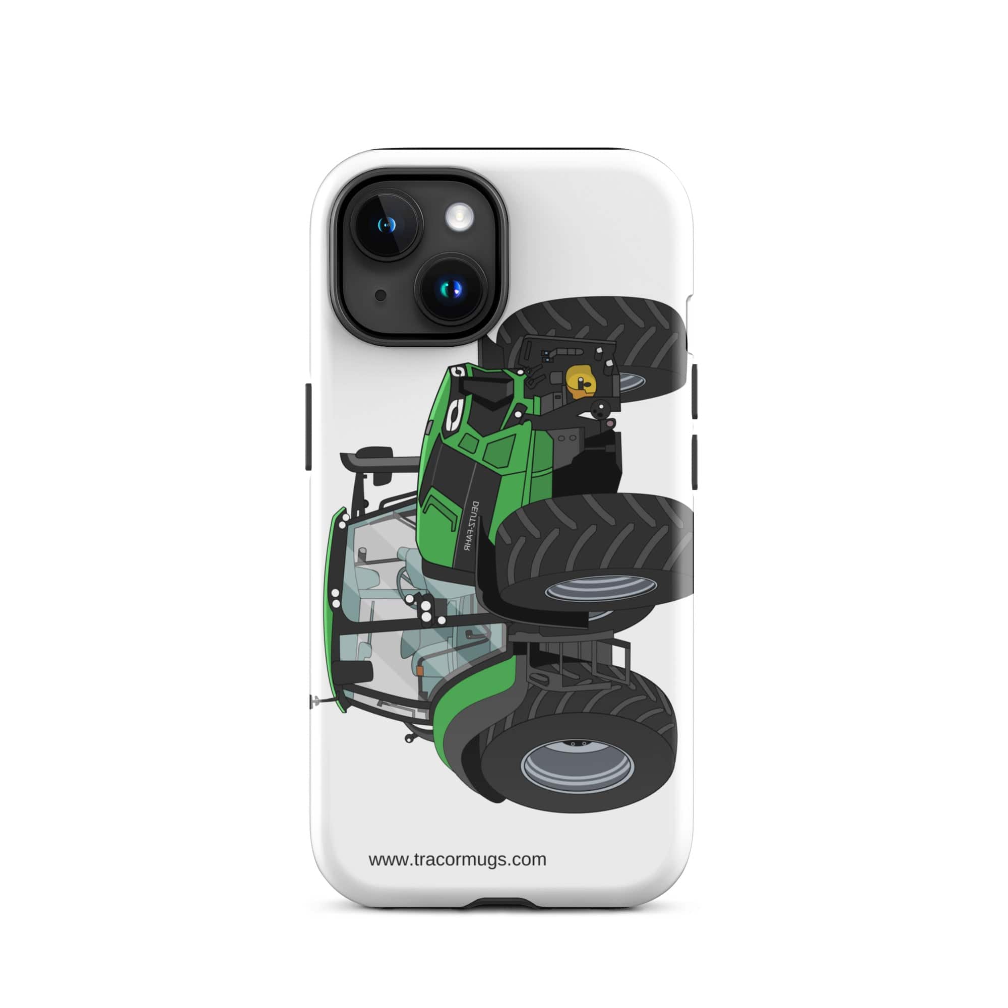 The Tractors Mugs Store iPhone 15 Deutz - Fahr Agrotron 7250 Ttv Tough Case for iPhone® Quality Farmers Merch