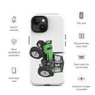 The Tractors Mugs Store iPhone 15 Deutz Fahr DX 3.90 Tough Case for iPhone® Quality Farmers Merch