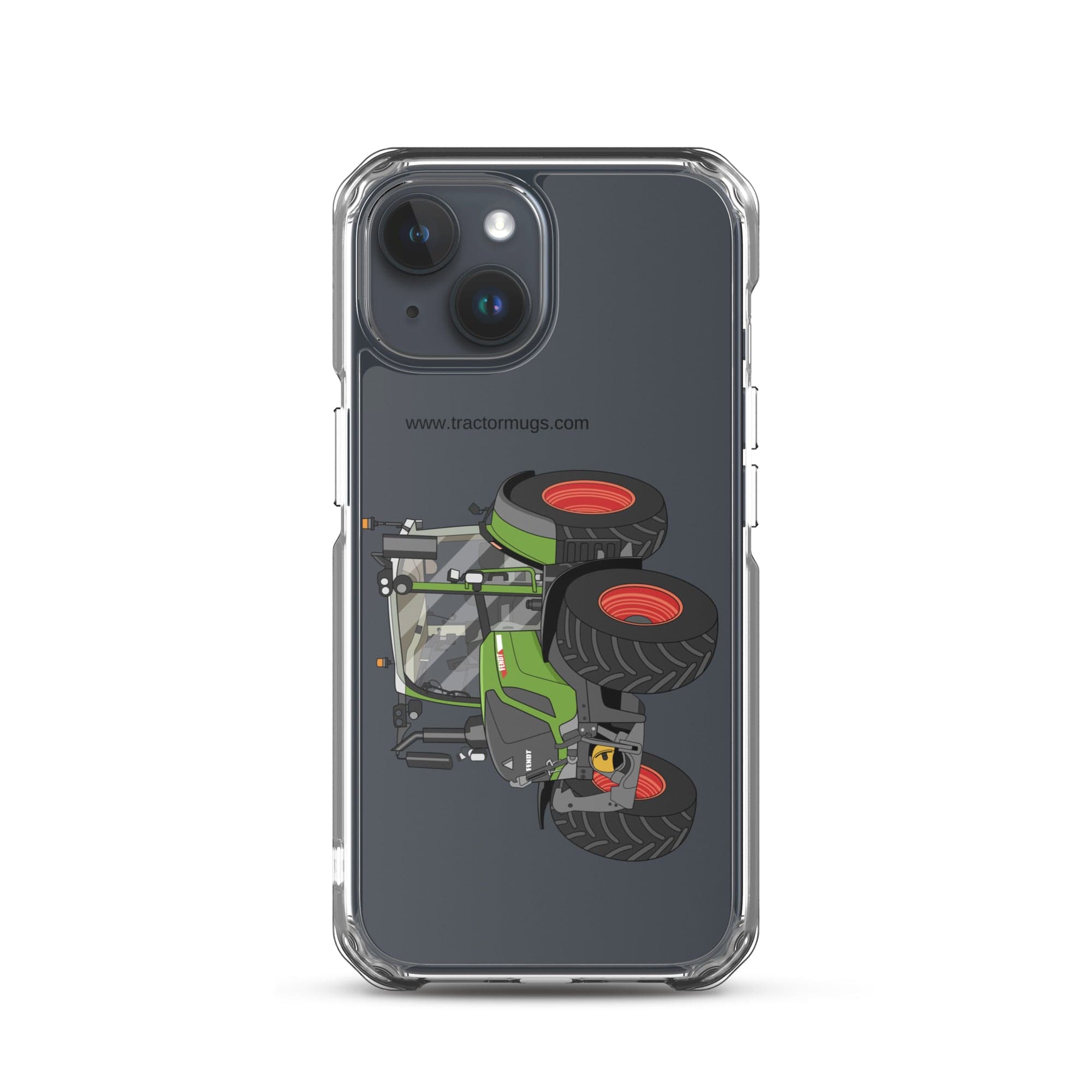 The Tractors Mugs Store iPhone 15 Fendt Vario 313 Clear Case for iPhone® Quality Farmers Merch