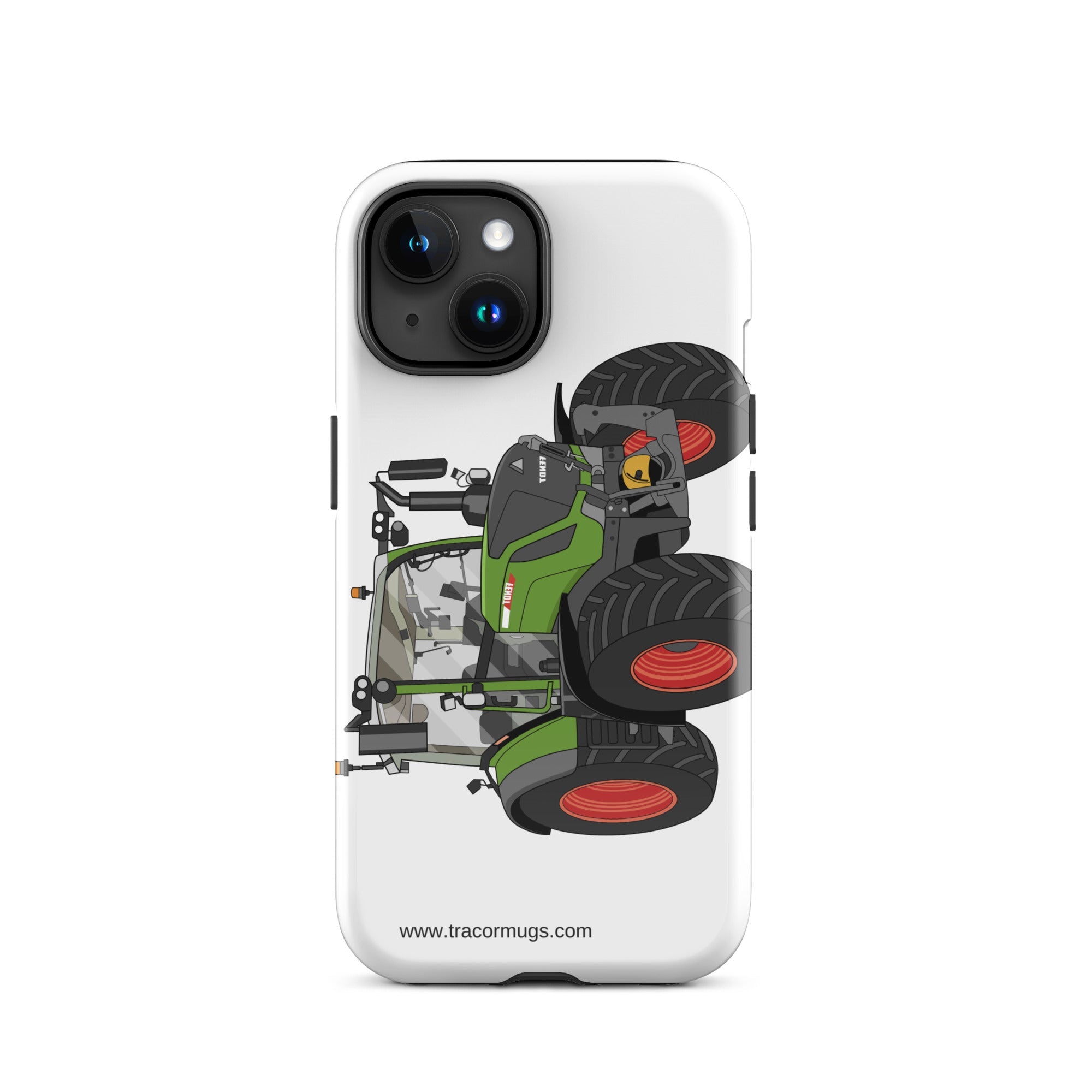 The Tractors Mugs Store iPhone 15 Fendt Vario 313 Tough Case for iPhone® Quality Farmers Merch