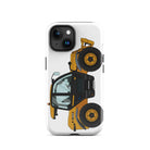 The Tractors Mugs Store iPhone 15 JCB 532-60 Tough Case for iPhone® Quality Farmers Merch