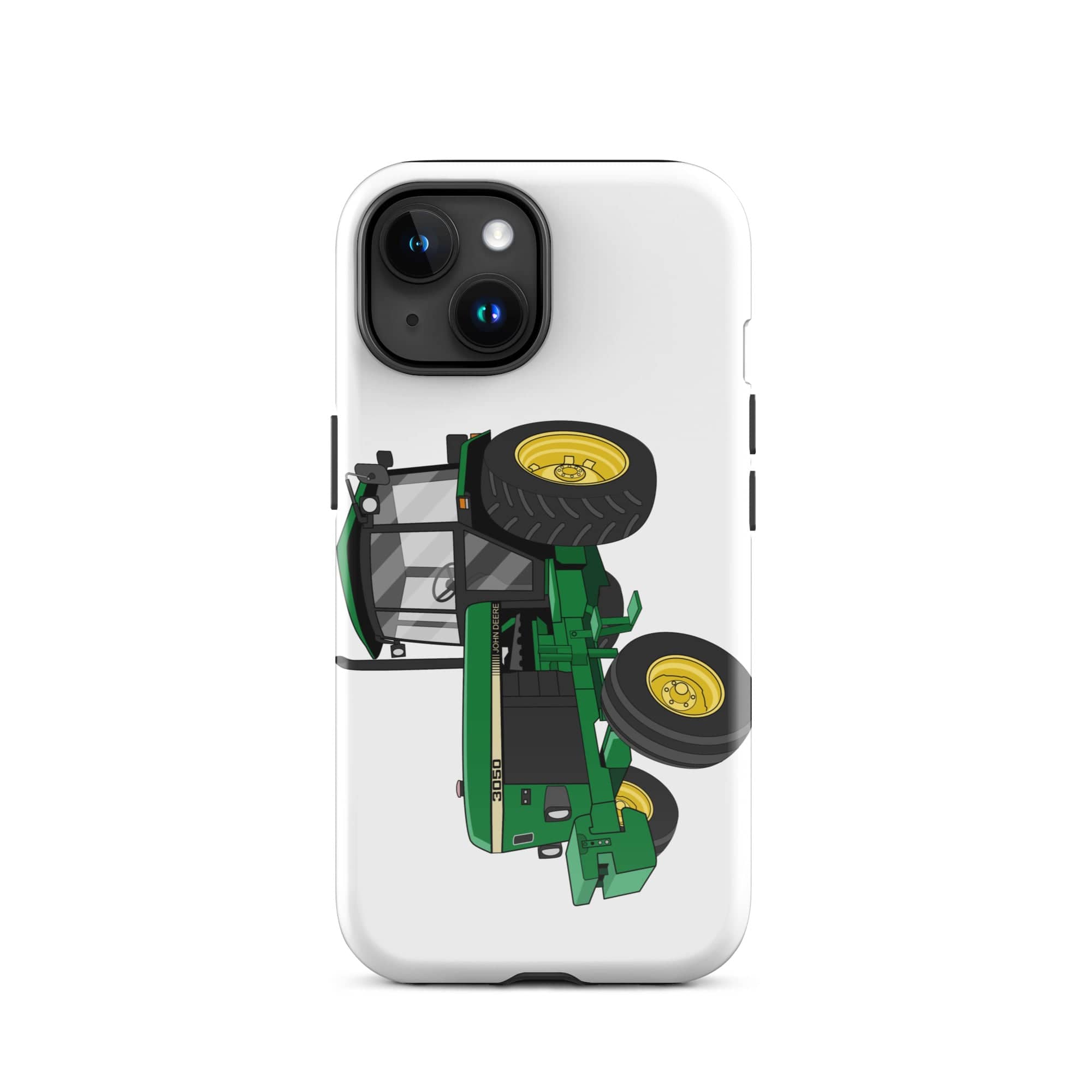 The Tractors Mugs Store iPhone 15 John Deere 3050 2WD Tough Case for iPhone® Quality Farmers Merch