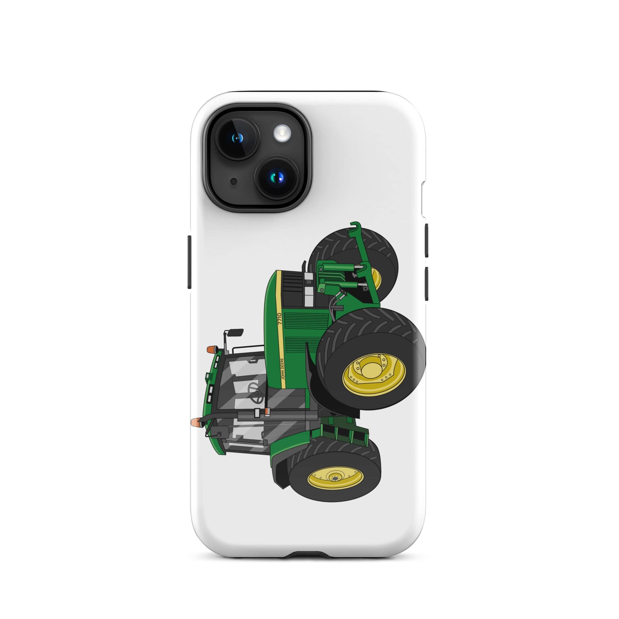 The Tractors Mugs Store iPhone 15 John Deere 7710 Tough Case for iPhone® Quality Farmers Merch