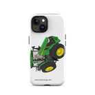 The Tractors Mugs Store iPhone 15 John Deere 7R 350 auto powr Tough Case for iPhone® Quality Farmers Merch