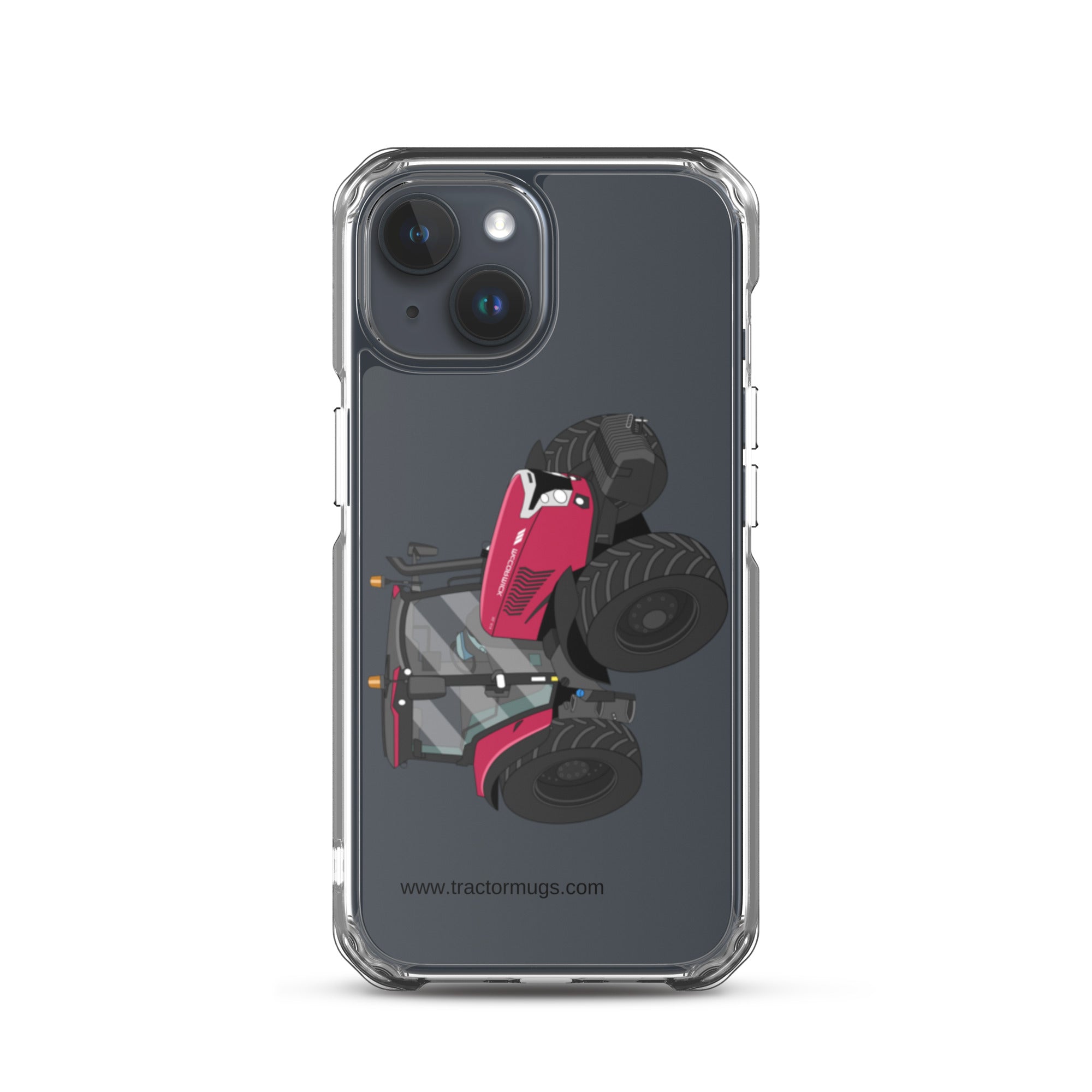 The Tractors Mugs Store iPhone 15 McCormick X6.414 P6-Drive Clear Case for iPhone® Quality Farmers Merch