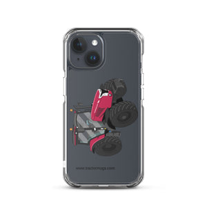 The Tractors Mugs Store iPhone 15 McCormick X6.414 P6-Drive Clear Case for iPhone® Quality Farmers Merch