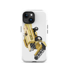 The Tractors Mugs Store iPhone 15 New Holland TX 66 Combine Harvester Tough Case for iPhone® Quality Farmers Merch