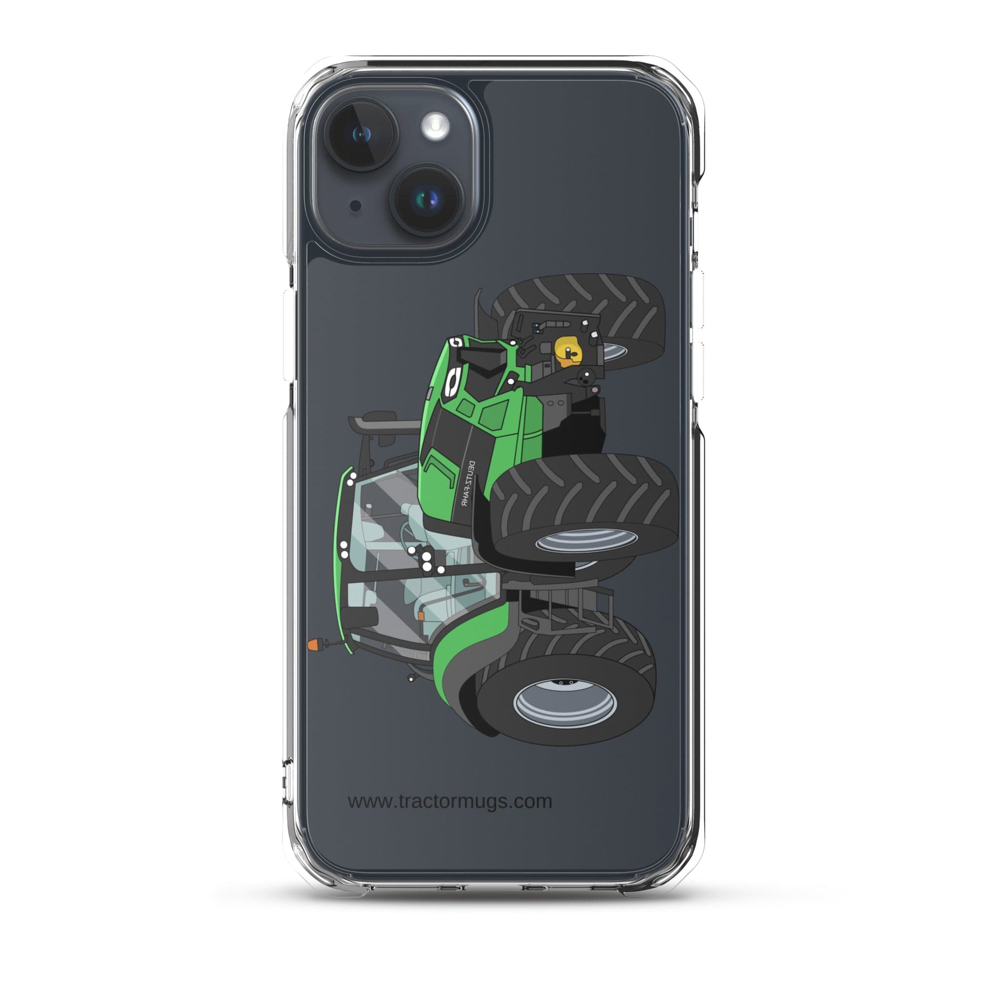 The Tractors Mugs Store iPhone 15 Plus Deutz - Fahr Agrotron 7250 Ttv Clear Case for iPhone® Quality Farmers Merch