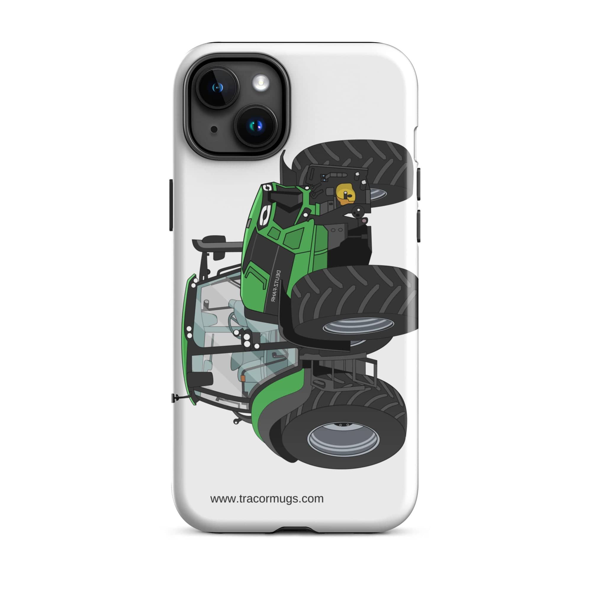 The Tractors Mugs Store iPhone 15 Plus Deutz - Fahr Agrotron 7250 Ttv Tough Case for iPhone® Quality Farmers Merch