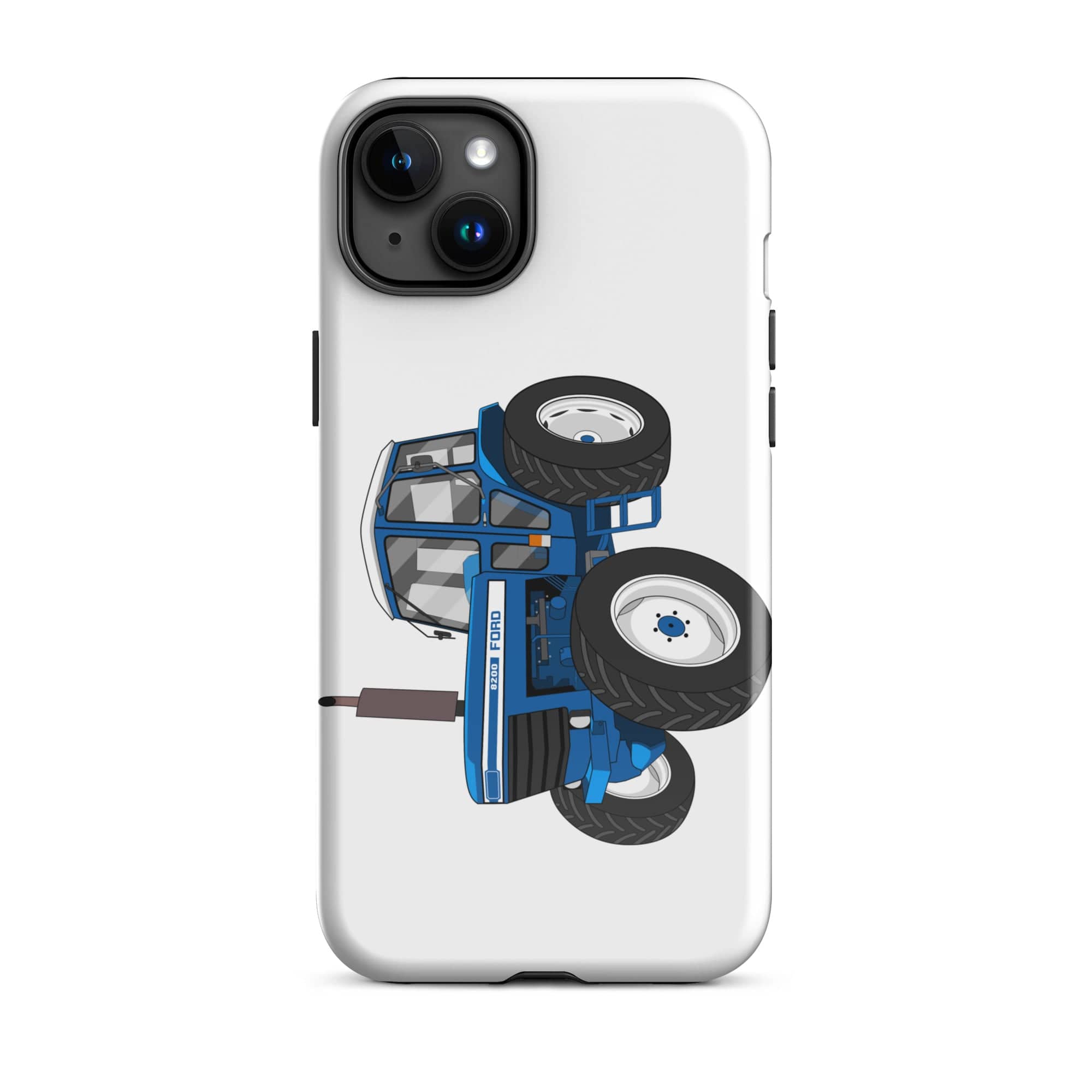 The Tractors Mugs Store iPhone 15 Plus Ford 8200 Tough Case for iPhone® Quality Farmers Merch