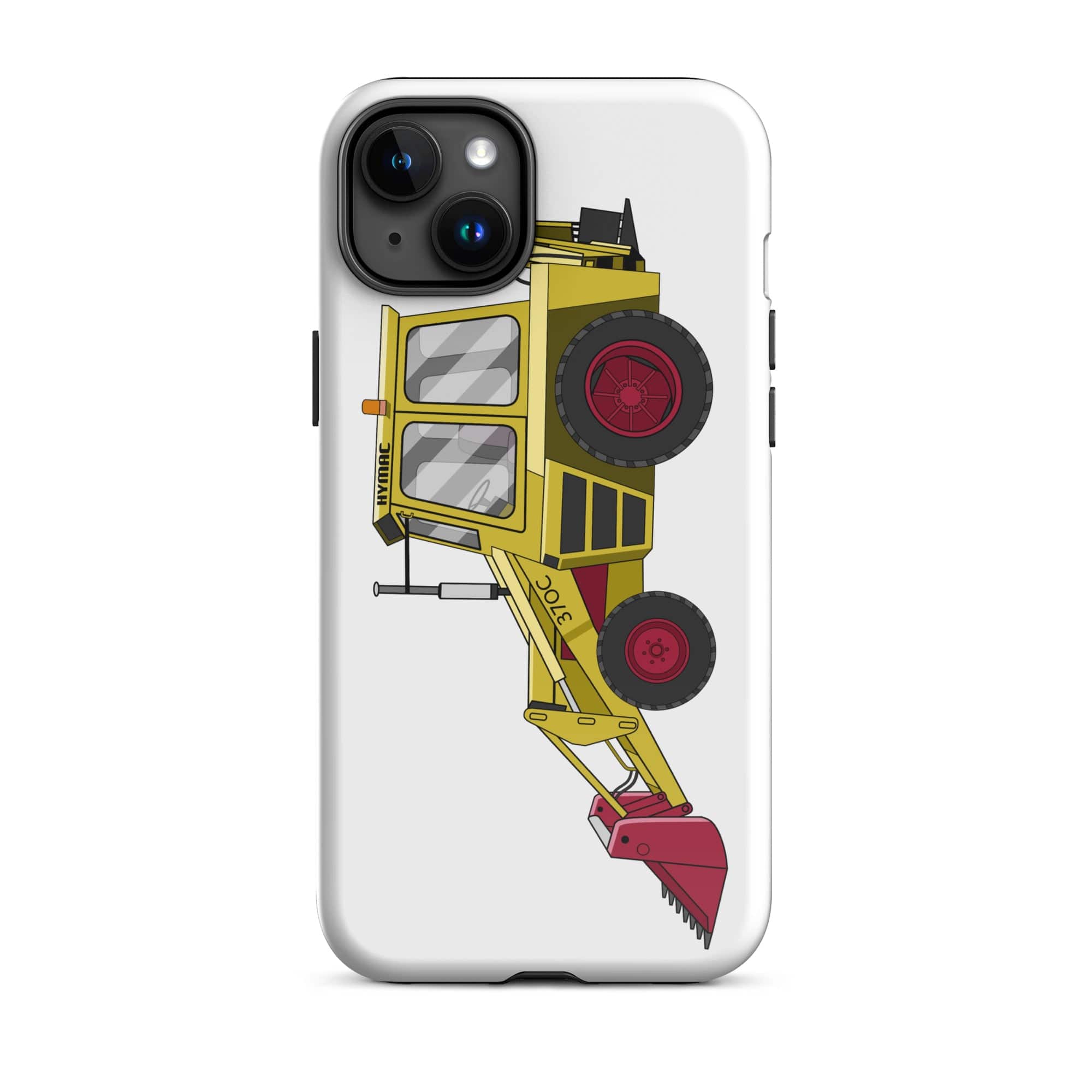 The Tractors Mugs Store iPhone 15 Plus Hymaq 370C Tough Case for iPhone® Quality Farmers Merch