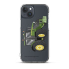 The Tractors Mugs Store iPhone 15 Plus John Deere 7310R Clear Case for iPhone® Quality Farmers Merch