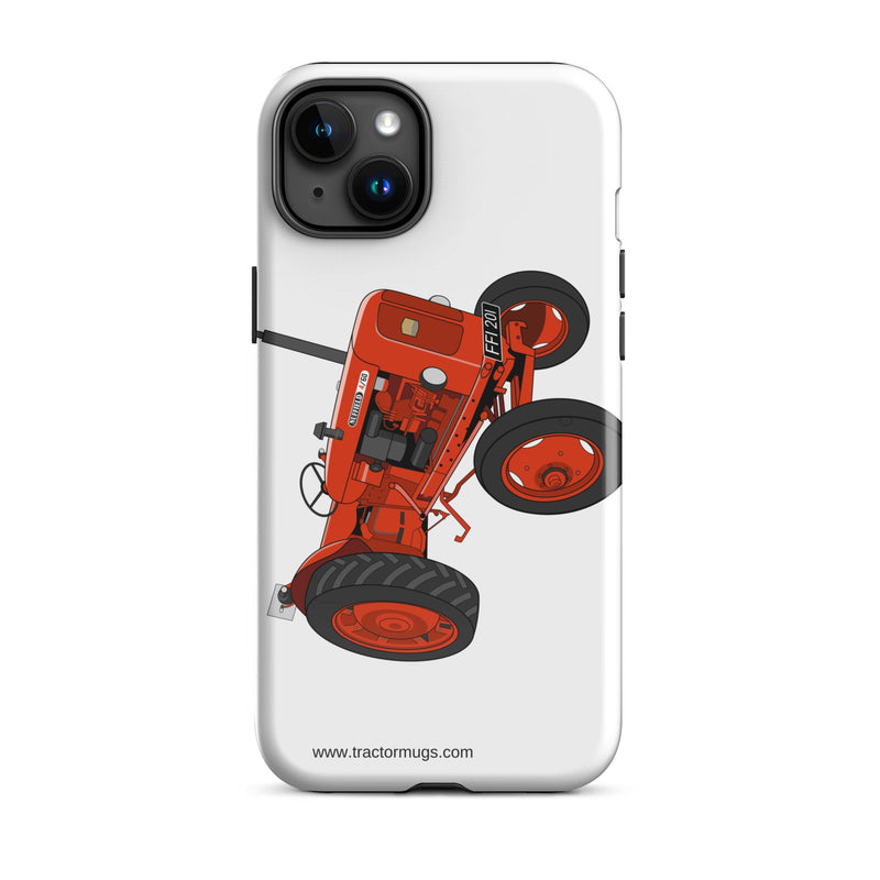The Tractors Mugs Store iPhone 15 Plus Nuffield 4 60 Tough Case for iPhone® Quality Farmers Merch