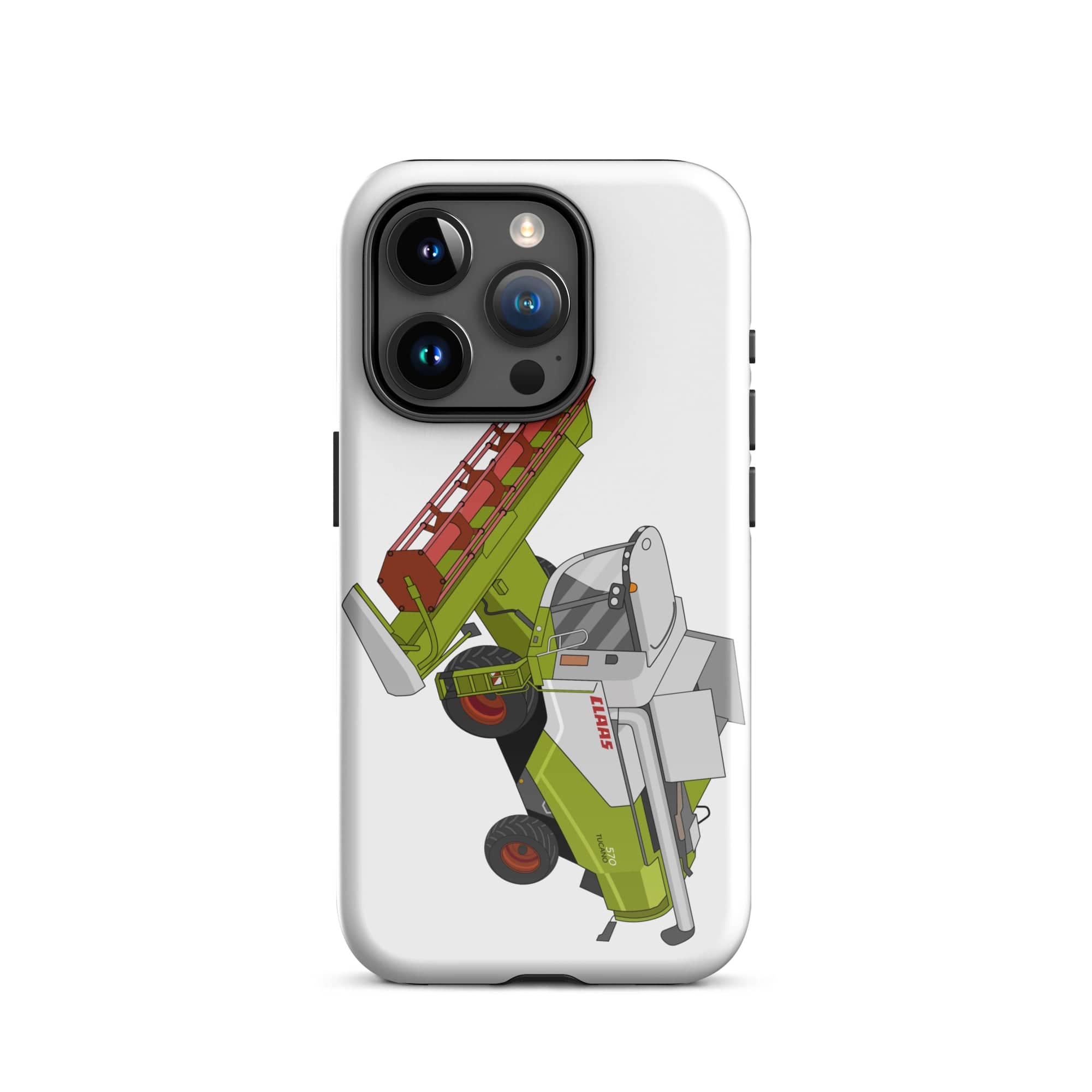 The Tractors Mugs Store iPhone 15 Pro Class Tucano 570 Tough Case for iPhone® Quality Farmers Merch