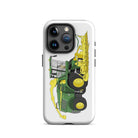 The Tractors Mugs Store iPhone 15 Pro John Deere 8500i Forage Harvester Tough Case for iPhone® Quality Farmers Merch