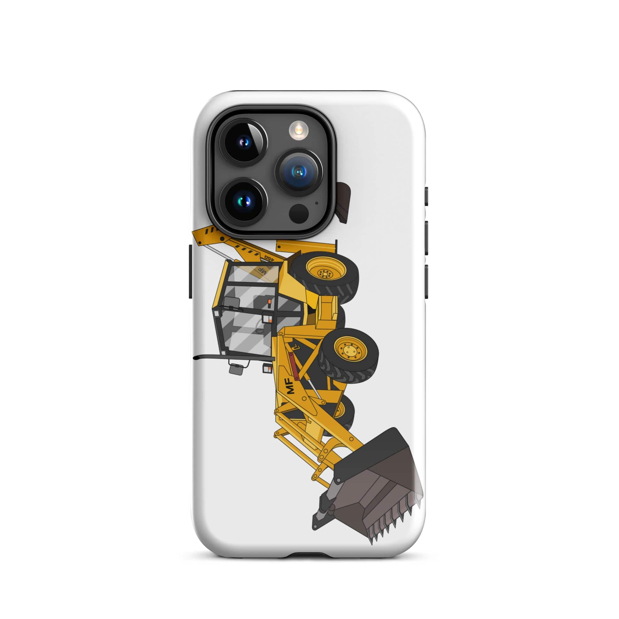 The Tractors Mugs Store iPhone 15 Pro Massey 50HX Tough Case for iPhone® Quality Farmers Merch