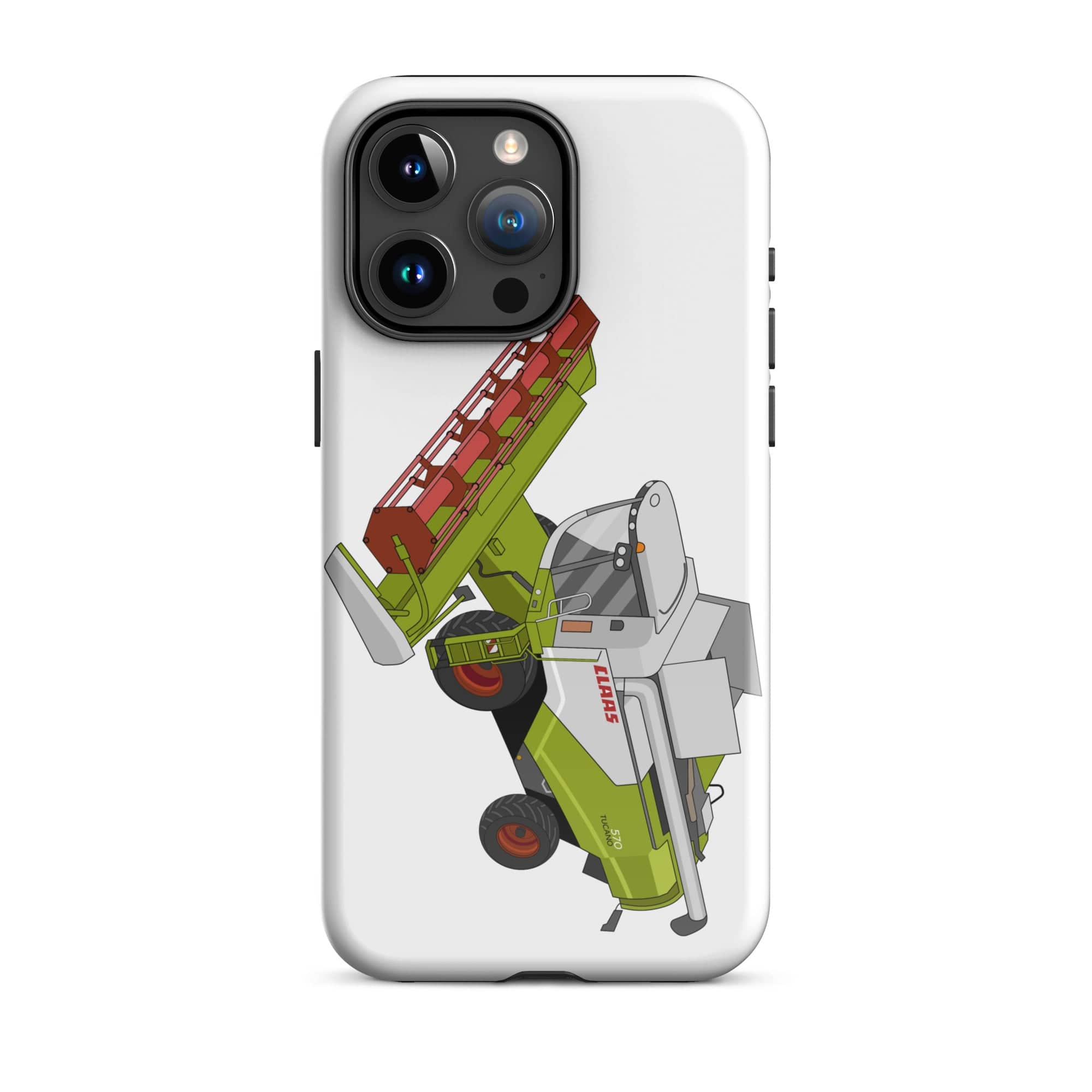 The Tractors Mugs Store iPhone 15 Pro Max Class Tucano 570 Tough Case for iPhone® Quality Farmers Merch