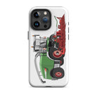 The Tractors Mugs Store iPhone 15 Pro Max Fendt Katana 85 Forage Harvester Tough Case for iPhone® Quality Farmers Merch