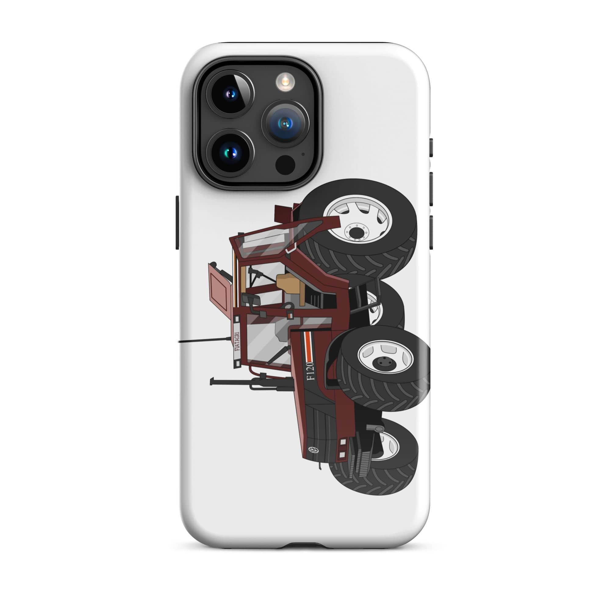 The Tractors Mugs Store iPhone 15 Pro Max Fiat F120 Winner Tough Case for iPhone® Quality Farmers Merch