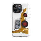 The Tractors Mugs Store iPhone 15 Pro Max JCB 3C Tough Case for iPhone® Quality Farmers Merch