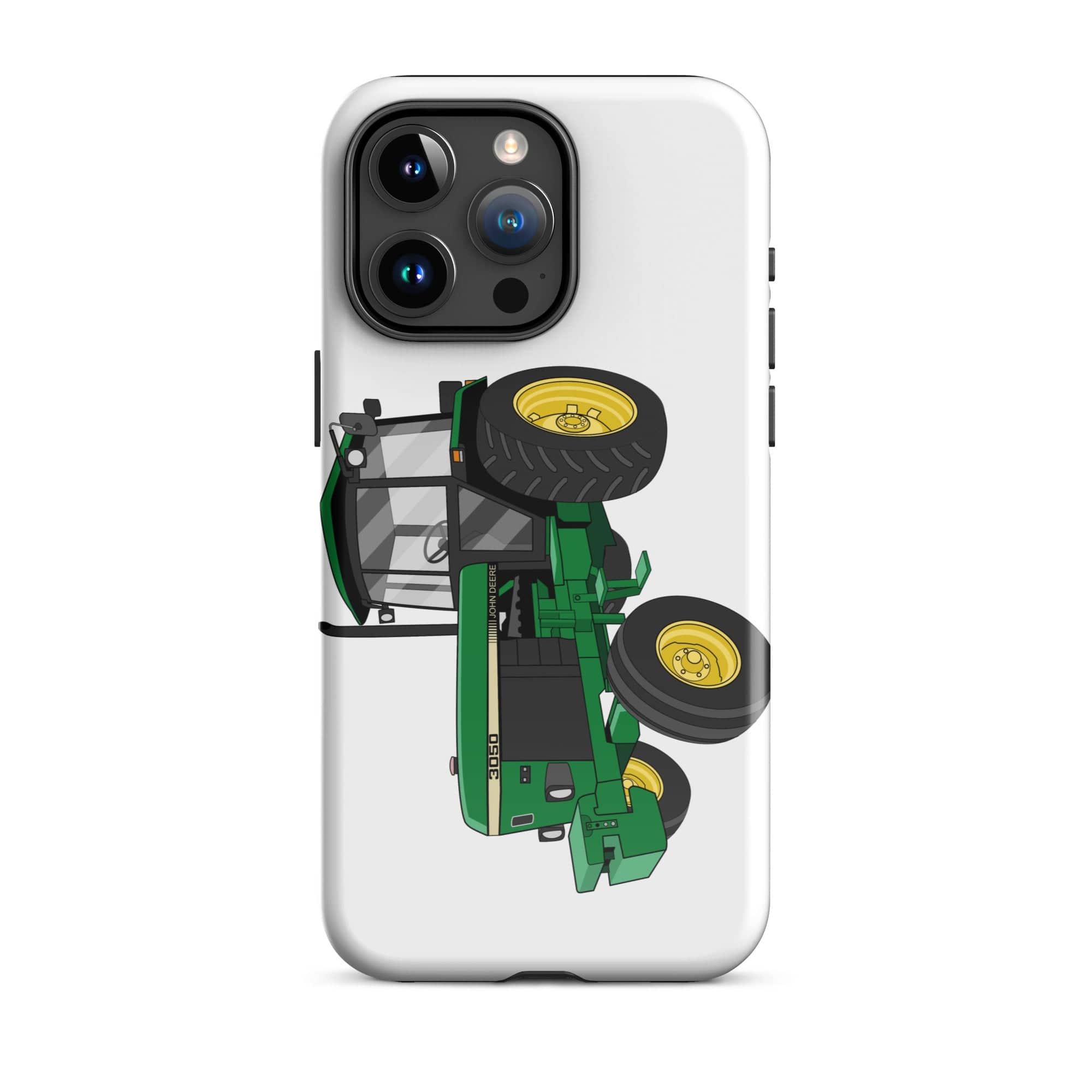 The Tractors Mugs Store iPhone 15 Pro Max John Deere 3050 2WD Tough Case for iPhone® Quality Farmers Merch