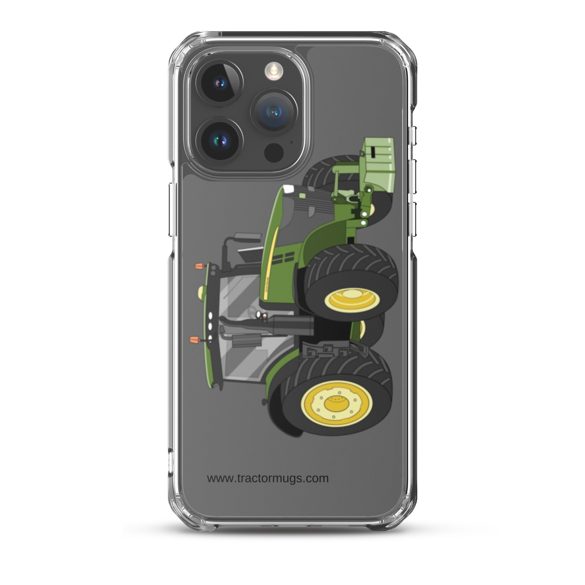 The Tractors Mugs Store iPhone 15 Pro Max John Deere 7310R Clear Case for iPhone® Quality Farmers Merch