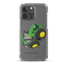 The Tractors Mugs Store iPhone 15 Pro Max John Deere 7R 350 auto powr Clear Case for iPhone® Quality Farmers Merch