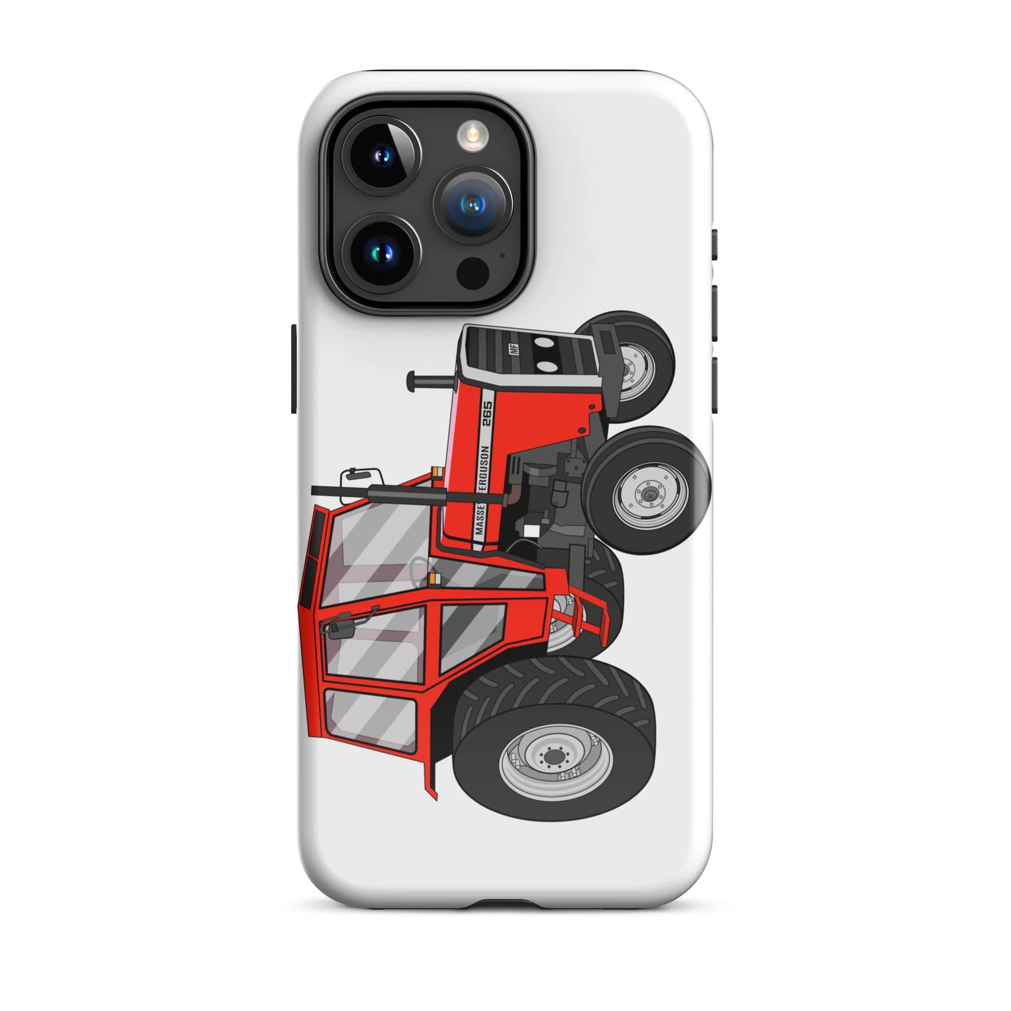 The Tractors Mugs Store iPhone 15 Pro Max Massey Ferguson 265 Tough Case for iPhone® Quality Farmers Merch