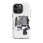 The Tractors Mugs Store iPhone 15 Pro Max Scania 143M 470 Tough Case for iPhone® Quality Farmers Merch