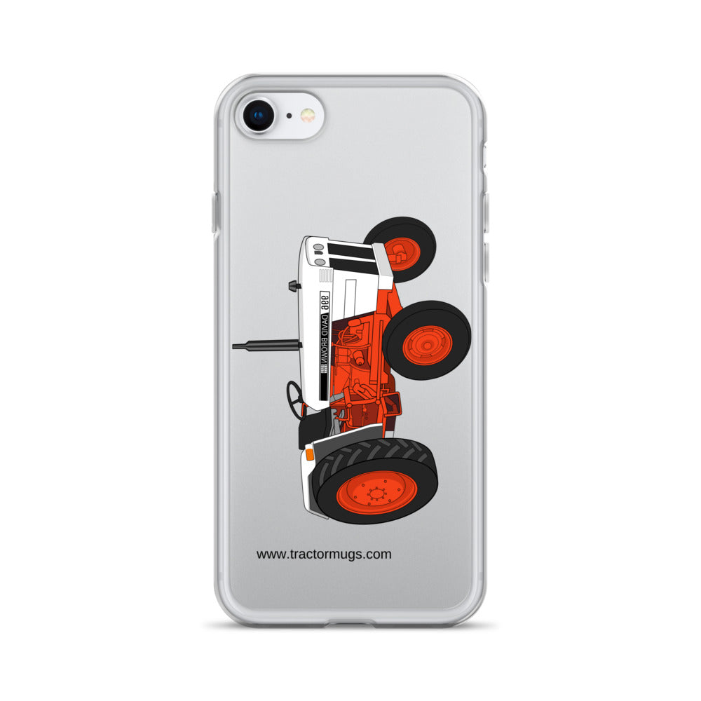 The Tractors Mugs Store iPhone SE Case David Brown 996 (1974) Clear Case for iPhone® Quality Farmers Merch