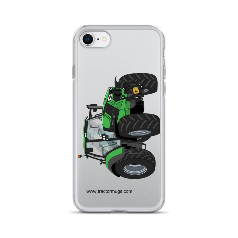 The Tractors Mugs Store iPhone SE Deutz - Fahr Agrotron 7250 Ttv Clear Case for iPhone® Quality Farmers Merch