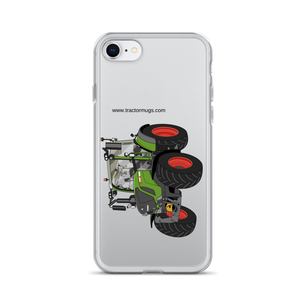 The Tractors Mugs Store iPhone SE Fendt Vario 313 Clear Case for iPhone® Quality Farmers Merch