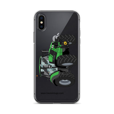 The Tractors Mugs Store iPhone X/XS Deutz - Fahr Agrotron 7250 Ttv Clear Case for iPhone® Quality Farmers Merch
