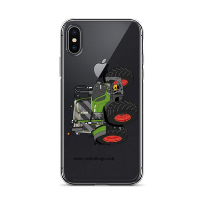 The Tractors Mugs Store iPhone X/XS Fendt Vario 313  Clear Case for iPhone® Quality Farmers Merch