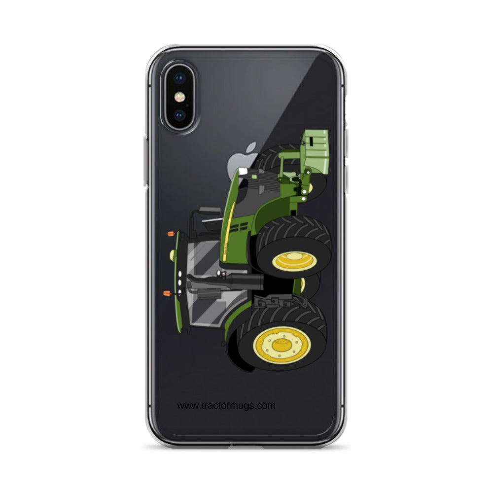 The Tractors Mugs Store iPhone X/XS John Deere 7310R Clear Case for iPhone® Quality Farmers Merch