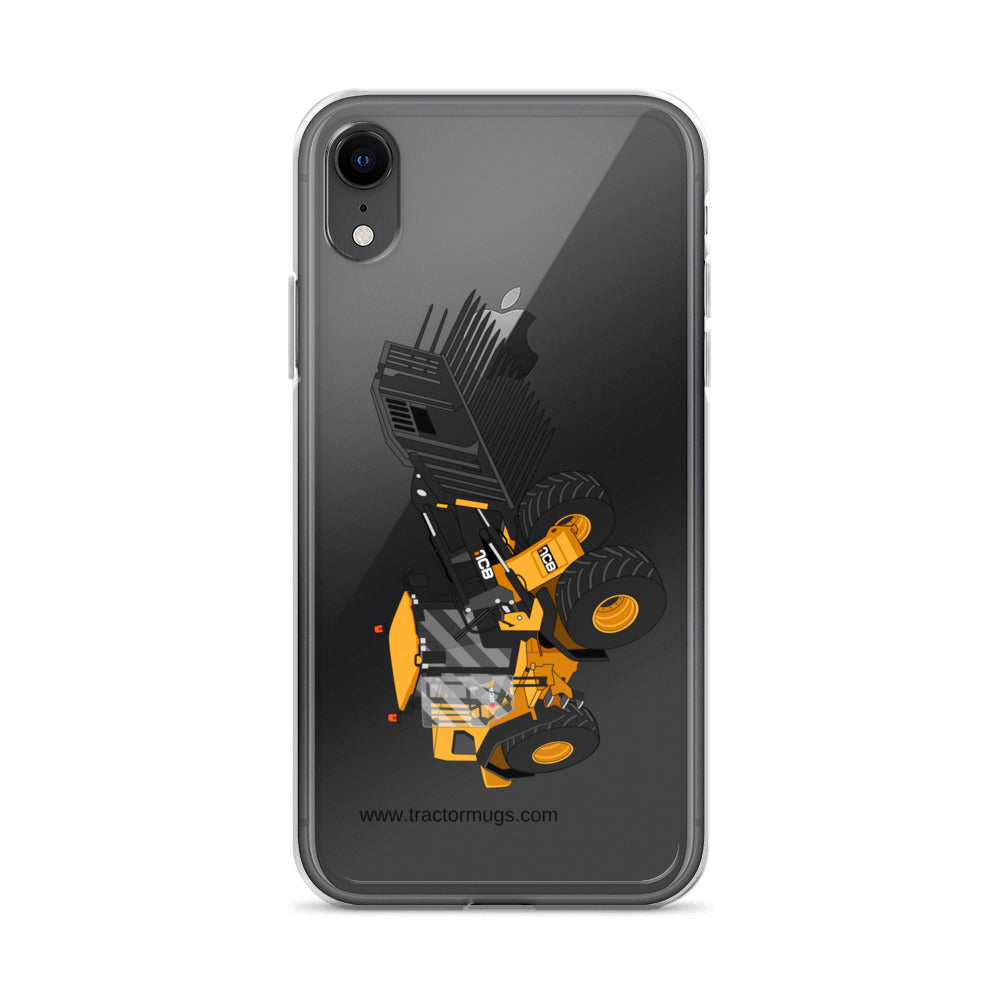 The Tractors Mugs Store iPhone XR JCB 435 S Farm Master Clear Case for iPhone® Quality Farmers Merch