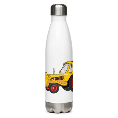The Tractors Mugs Store JCB 3 Backhoe Stainless steel water bottle Quality Farmers Merch