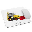 The Tractors Mugs Store JCB 3CX 70th Anniversary Edition Mouse pad Quality Farmers Merch