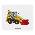 The Tractors Mugs Store JCB 3CX Anniversary Edition Mouse pad Quality Farmers Merch