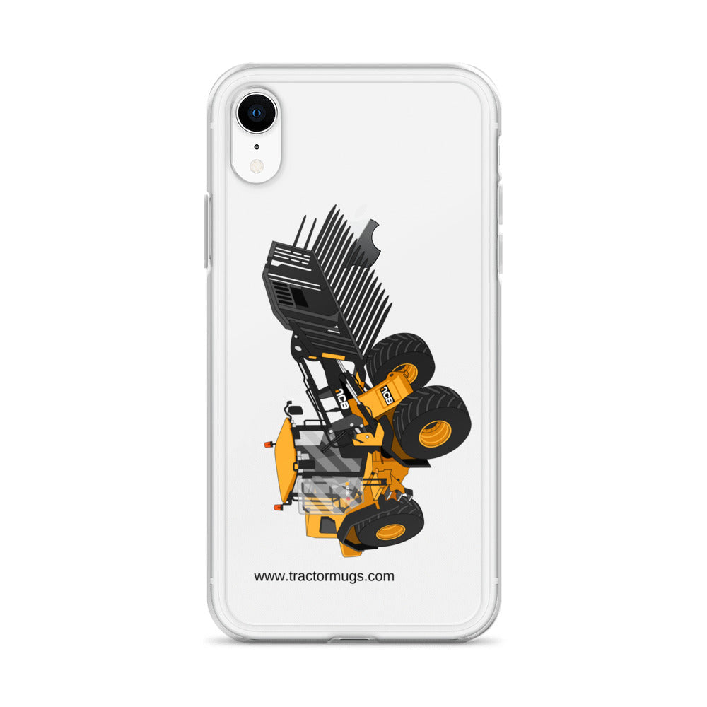 The Tractors Mugs Store JCB 435 S Farm Master Clear Case for iPhone® Quality Farmers Merch