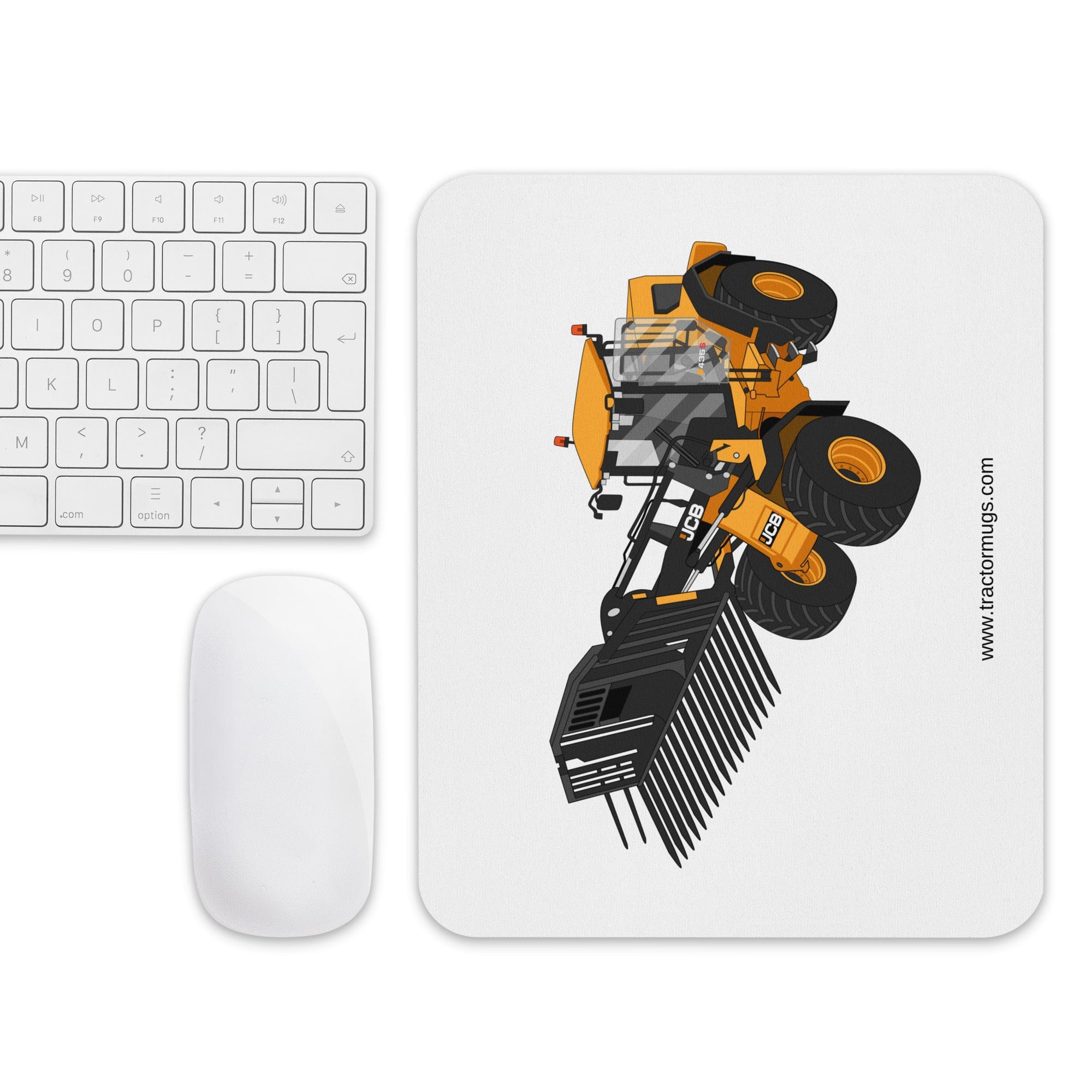 The Tractors Mugs Store JCB 435 S Farm Master Mouse pad Quality Farmers Merch