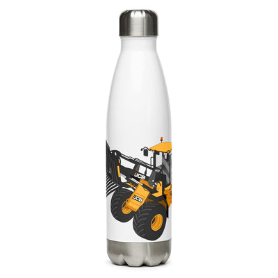 The Tractors Mugs Store JCB 435 S Farm Master Stainless steel water bottle Quality Farmers Merch