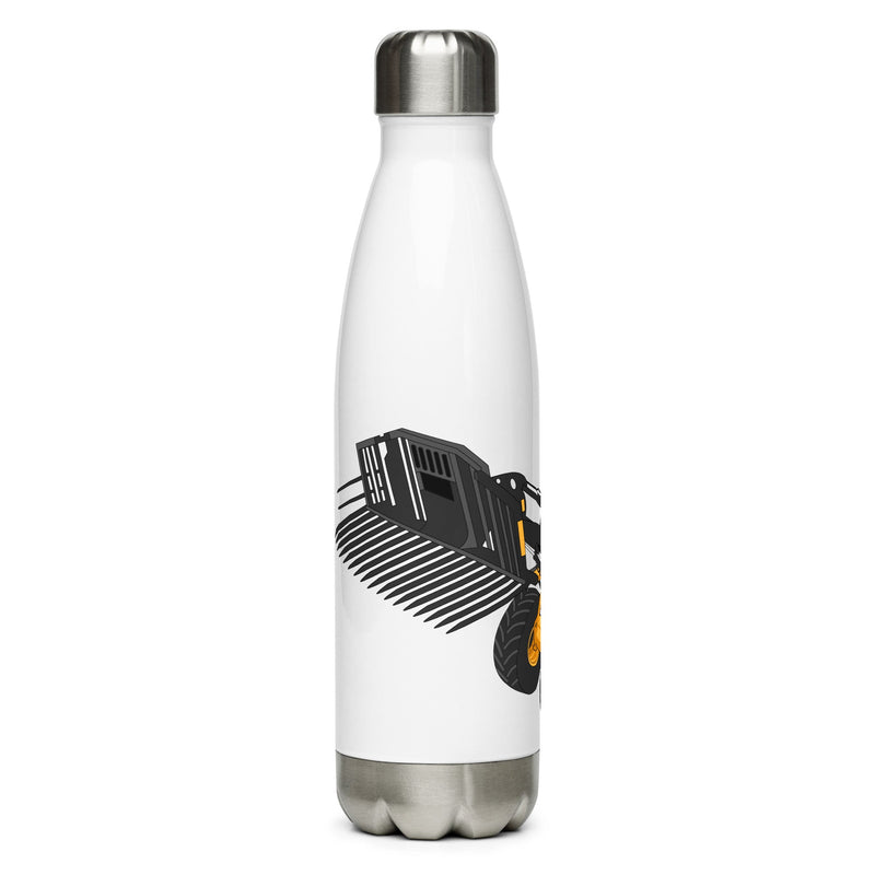 The Tractors Mugs Store JCB 435 S Farm Master Stainless steel water bottle Quality Farmers Merch