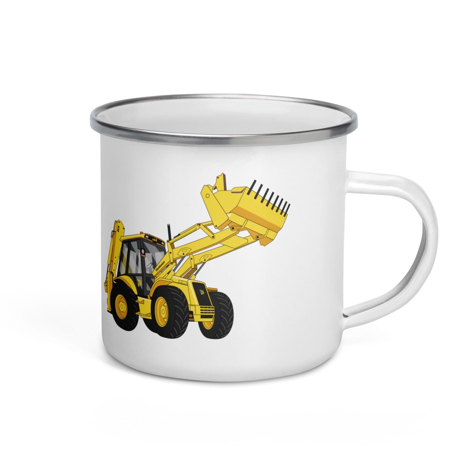 The Tractors Mugs Store JCB 4CX Project 8 | Enamel Mug Quality Farmers Merch