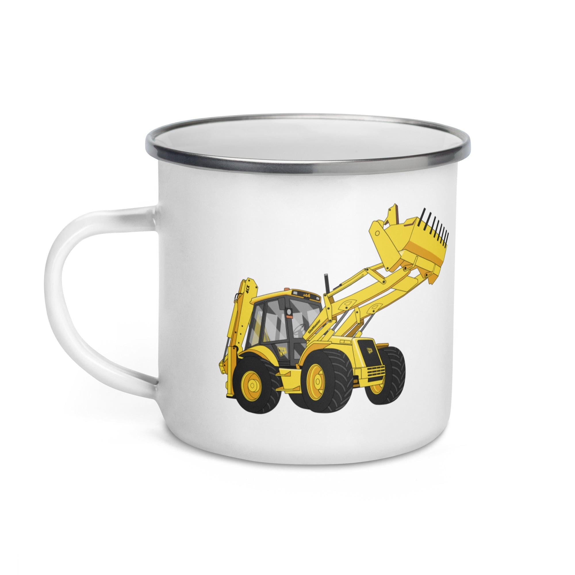 The Tractors Mugs Store JCB 4CX Project 8 | Enamel Mug Quality Farmers Merch