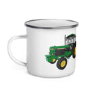 The Tractors Mugs Store John Deere 3050 2WD Enamel Mug Quality Farmers Merch